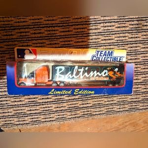Baltimore Orioles truck and trailer